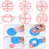 12Pcs PP Plastic Molds DIY-SC0030-54-5