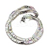 Electroplated Non-magnetic Synthetic Hematite Beads Strands G-G089-A02-13-2