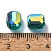 AB Color Plated Glass Beads GLAA-F108-12B-07-3