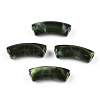 Opaque Two Tone Color Acrylic Beads X-MACR-ZX023-01B-1