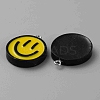 Opaque Resin Enamel Pendants LS-RESI-WH0036-20A-1