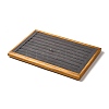 8-Slot Wood with Velvet Ring Display Tray Stands VBOX-C003-04A-2