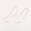Brass Stud Earring Findings KK-Q735-363P-1