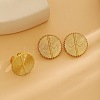 Alloy Stud Earrings & Cuff Rings FS-WGD31BF-15-1