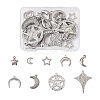 18Pcs 9 Styles 304 Stainless Steel Pendants STAS-TA0001-84-1