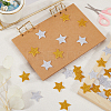 360Pcs 2 Colors EVA Glitter Powder Stickers DIY-SP0001-83-4
