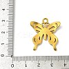 Tibetan Style Alloy Butterfly Pendants TIBEP-3945-AG-NR-3