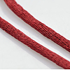 Round Nylon Satin Rattail Cord X-NWIR-O001-A-06-2