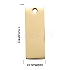 Ion Plating(IP) 304 Stainless Steel Pendants LS-STAS-I140-22B-A-4