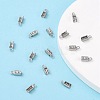 Tarnish Resistant 304 Stainless Steel Folding Crimp Ends STAS-R065-36-6