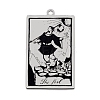 Non-Tarnish 201 Stainless Steel Pendants STAS-S105-LA211-2-1