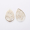 Iron Filigree Pendants LS-X-IFIN-F158-57G-2