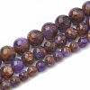 Natural Chalcedony Beads Strands G-S333-10mm-014A-2