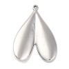Anti-Tarnish 304 Stainless Steel Pendants STAS-D194-17S-1