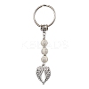Tibetan Style Alloy Pendants Keychain KEYC-JKC00892-4