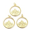 Brass Pendants KK-L188-31G-1