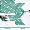 3D PET Self-Adhesive Waterproof Arrow Pattern Wall Sign Stickers DIY-WH0308-145-3
