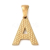26Pcs PVD Vacuum Plating 304 Stainless Steel Pendants STAS-Z072-01G-2