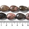 Natural Rhodonite Beads Strands G-P528-L21-01-5
