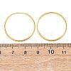 925 Sterling Silver Huggie Hoop Earrings EJEW-C179-05C-G-5