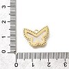 Brass Micro Pave Cubic Zirconia Pendants KK-Q035-05G-3