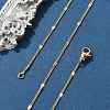 Brass Chain Necklaces LS-MAK-L009-12G-1