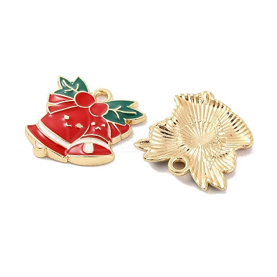 Christmas Theme Rack Plating Alloy Pendants LS-FIND-M020-04G-01-1