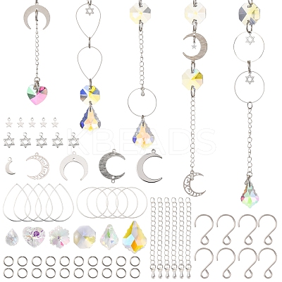 DIY Jewerly Pendant Decoration Making Kits DIY-FS0008-64-1