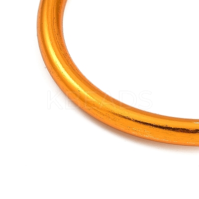 Aluminium Open Jump Rings ALUM-A005-01A-1