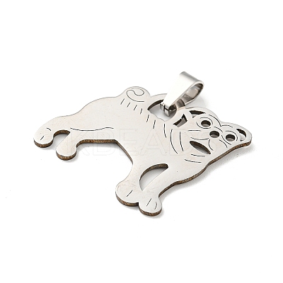 Non-Tarnish 304 Stainless Steel Pendants STAS-H184-02P-1