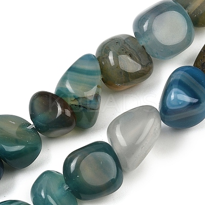 Natural Agate Beads Strands G-L630-F01-01F-1