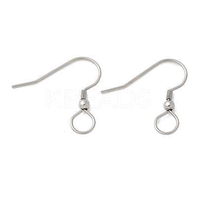 201 Stainless Steel Ear Hooks STAS-C117-03A-P-1