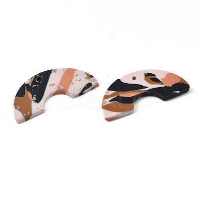 Handmade Polymer Clay Pendants CLAY-N010-028-A01-1