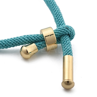 Cotton Cord Bracelets BJEW-F360-B-1