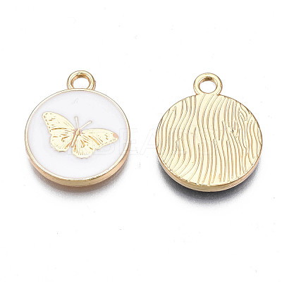 Alloy Enamel Pendants PALLOY-N170-002-NR-1