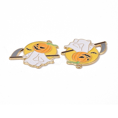 Halloween Theme Alloy Enamel Pendants LS-FIND-E024-04LG-1