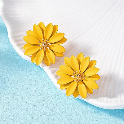 Alloy Stud Earrings FS-WG4E97C-03-1