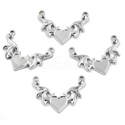 Non-Tarnish 201 Stainless Steel Pendants X-STAS-N098-149P-1