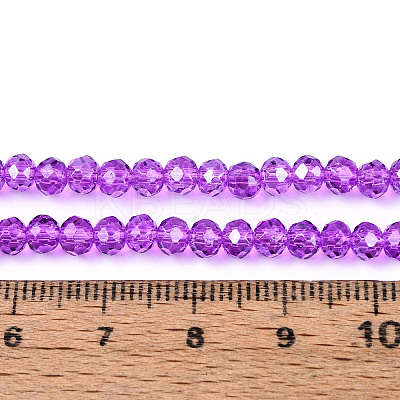 Baking Paint Glass Beads Strands EGLA-Q120-D-A02-1
