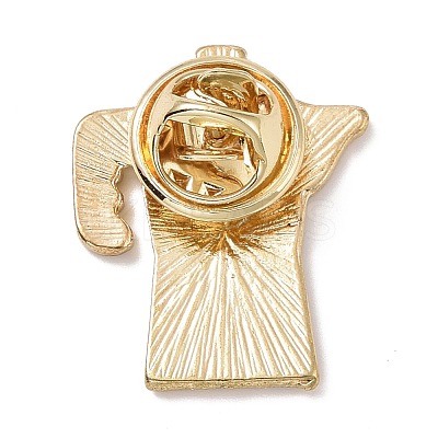 Coffeepot Enamel Pin JEWB-G012-F04-A-1
