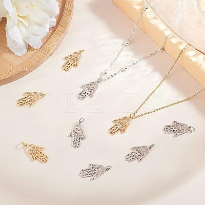 201 Stainless Steel Pendants STAS-UN0019-48-1