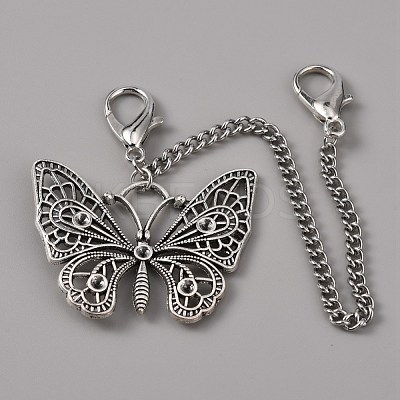 Zinc Alloy Shoe Curb Chains FIND-WH0114-64B-1