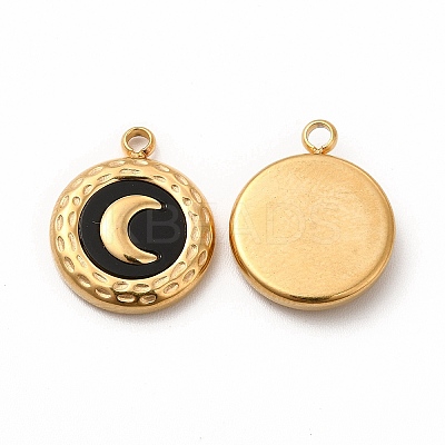 PVD Vacuum Plating 304 Stainless Steel Pendants STAS-A076-12G-1