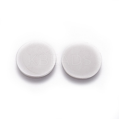 Tarnish Resistant 316 Surgical Stainless Steel Cabochons STAS-I118-13P-02-1