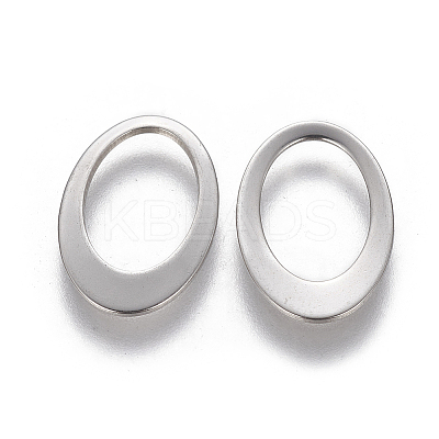 Tarnish Resistant 201 Stainless Steel Linking Rings LS-STAS-L233-012P-1