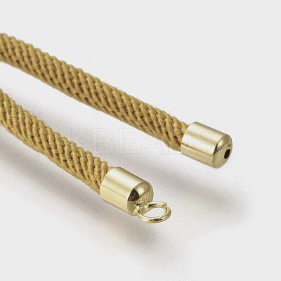 Nylon Twisted Cord Bracelet Making MAK-M025-108-1