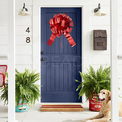 Plastic Flower Pull Bows FIND-WH20030-06H-1