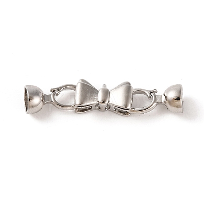 Brass Fold Over Clasps KK-U016-13P-1