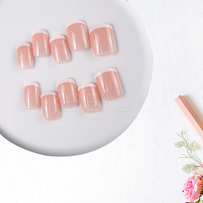 1 Bag ABS Plastic Full Cover Press On False Nails MRMJ-CP0001-56-1