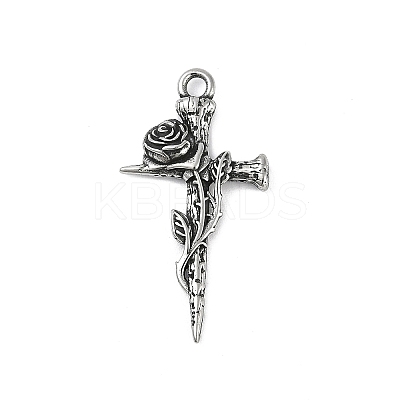 316 Surgical Stainless Steel Pendants STAS-G349-36AS-1